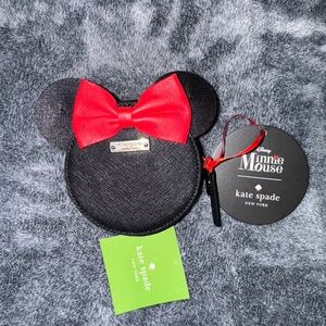 NWT Kate Spade Minnie Mouse coin purse
